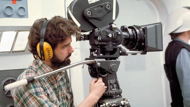 Star Wars - George Lucas en el set de rodaje