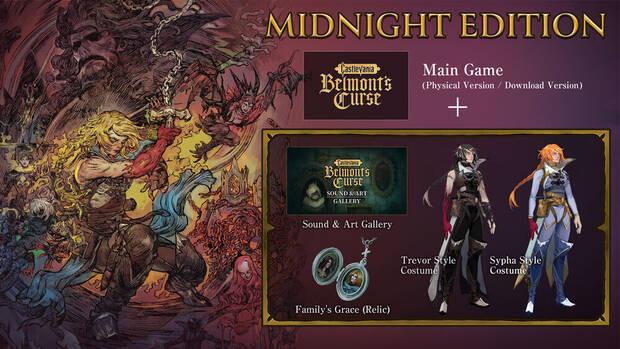 Castlevania Belmont's Curse Midnight Edition