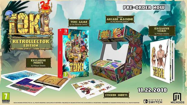 Toki para Switch tendr una edicin para coleccionistas Imagen 2