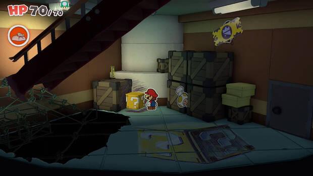 Todos los Bloque ? golpeados en Torre Bellavista de Paper Mario The Origami King - Bloque ? #01
