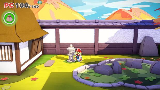 Laberinto ninja al 100% en Paper Mario: The Origami King 03