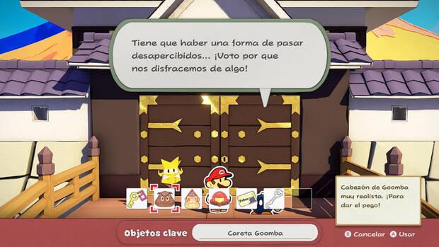 Cómo infiltrarse en el Gran teatro imperial de Paper Mario: The Origami King