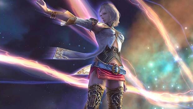 Ashe usa una de sus habilidades de ataque en Final Fantasy XII