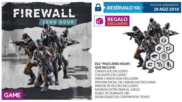 GAME detalla su incentivo por reserva para Firewall Zero Hour Imagen 2