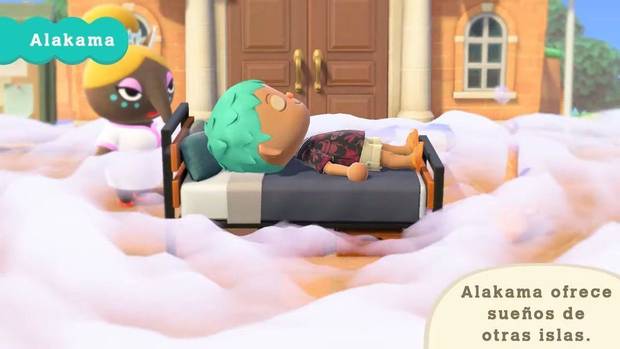 Animal Crossing: New Horizons - Visitar otras islas de jugadores en sueños