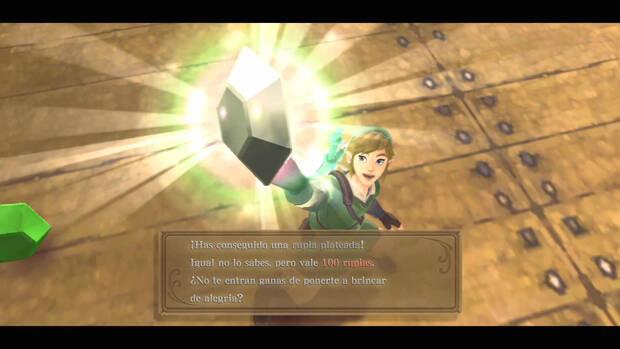 The Legend of Zelda: Skyward Sword HD - Recoge rupias por el mundo