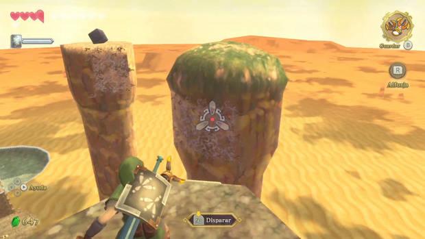 The Legend of Zelda Skyward Sword HD - Cubos divinos: Cubo divino en la Casa del almirante