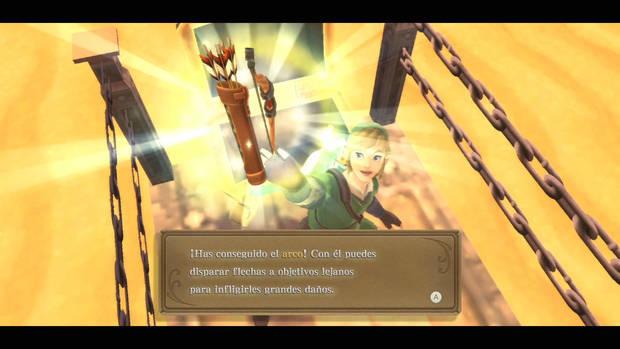 The Legend of Zelda Skyward Sword HD - Galeón de las arenas: arco