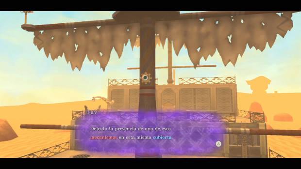 The Legend of Zelda Skyward Sword HD - Galeón de las arenas: subir al mástil