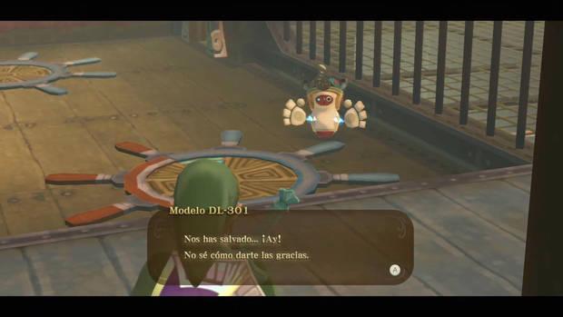 The Legend of Zelda Skyward Sword HD - Galeón de las arenas: rescate de la tripulación del almirante