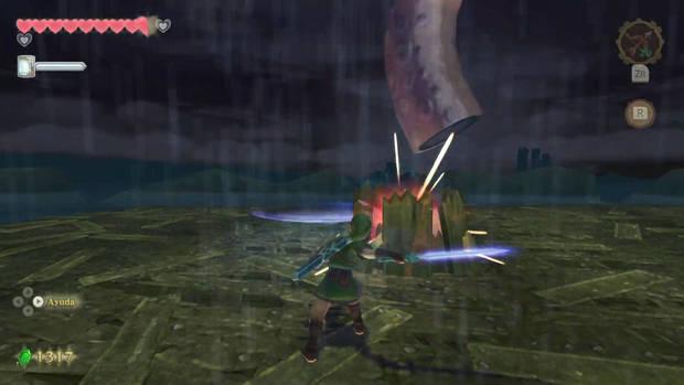 The Legend of Zelda Skyward Sword HD - Daidagos: cortando los tentáculos