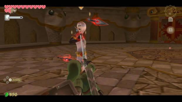 The Legend of Zelda Skyward Sword HD - Grahim - Gran santuario antiguo: flechas flotantes