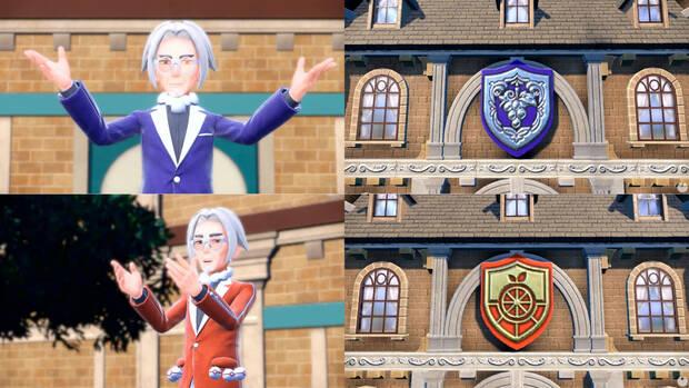 Las academias contarán con diferentes escudos dependiendo de la versión.