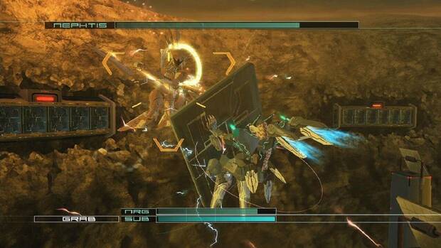 Imagen de Jehuty luchando contra Nephtis en The 2nd Runner