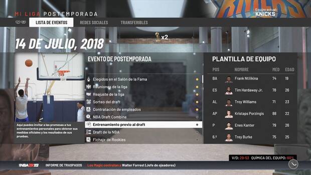 Dirigir una franquicia de la NBA nos permite influir en todos los departamentos.