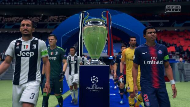 Disfrutamos de un espectacular ambiente durante de los partidos de la Champions League.