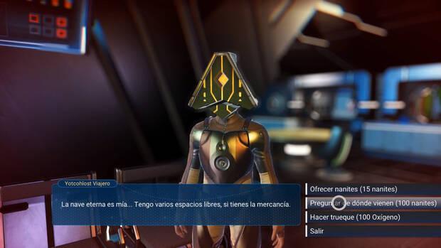 No Man's Sky - Localiza y habla con Viajeros para descubrir tumbas