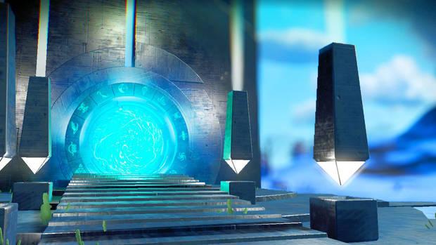 No Man's Sky - Usar portales y descubrir direcciones
