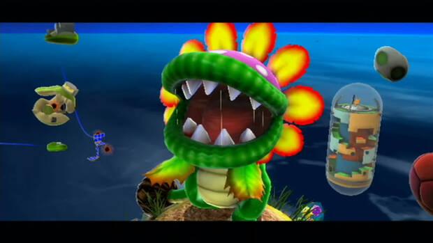 Jefe Planta Dinopiraña en Super Mario Galaxy