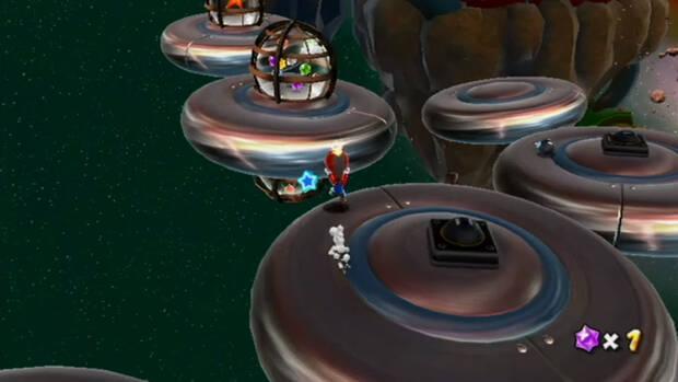 Rumbo al corazón de la fortaleza al 100% en Super Mario Galaxy 01