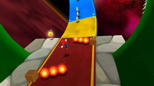 Duelo mortal en el fortín Koopa al 100% en Super Mario Galaxy 01
