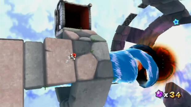 Secreto en la Cueva Remolino al 100% en Super Mario Galaxy 02
