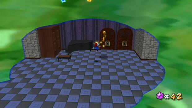 Estrella voladora azabache al 100% en Super Mario Galaxy 02