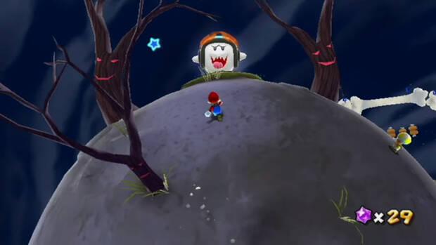 ¡Carrera Boo! Torneo estrella azul al 100% en Super Mario Galaxy 01