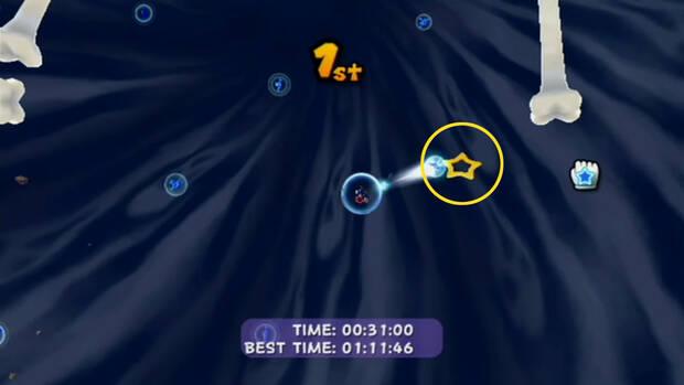 ¡Carrera Boo! Torneo estrella azul al 100% en Super Mario Galaxy 02