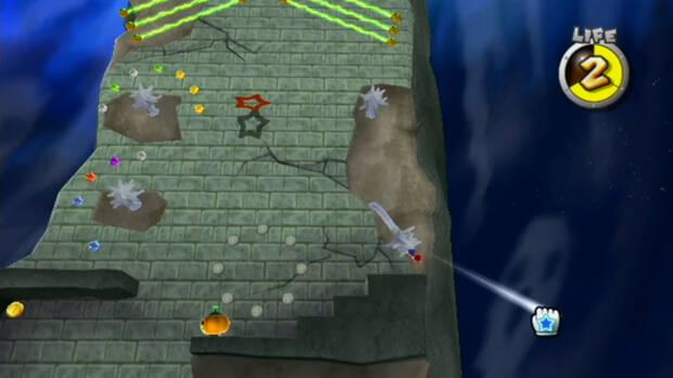 Escombros y jefazo fantasmal al 100% en Super Mario Galaxy 02