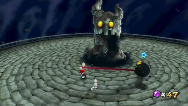 Escombros y jefazo fantasmal al 100% en Super Mario Galaxy 03