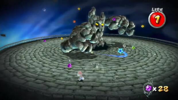 ¡Muerte Súbita! Escombros y jefazo al 100% en Super Mario Galaxy 01