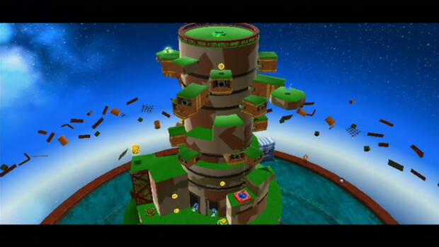 Fortaleza picuda al 100% en Super Mario Galaxy 02