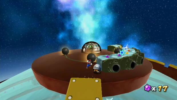Olvido en la fortaleza submarina al 100% en Super Mario Galaxy 01