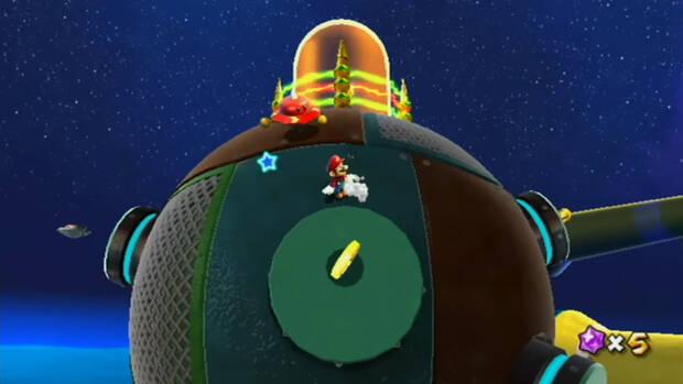 La venganza de los Trompos al 100% en Super Mario Galaxy 01