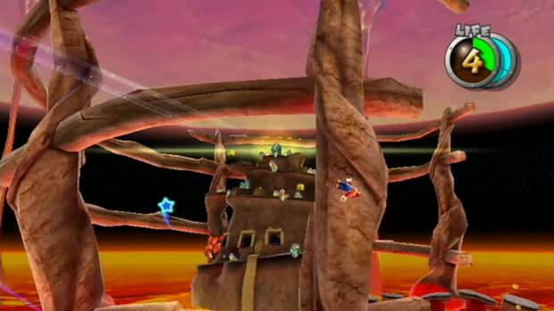 El caldero del averno al 100% en Super Mario Galaxy 01
