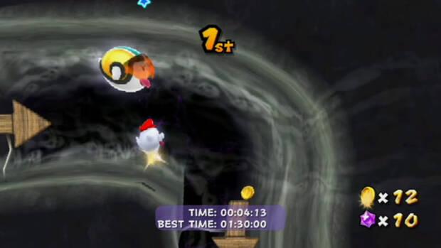 Travesía fantasmagórica. ¡Deprisa! al 100% en Super Mario Galaxy 01