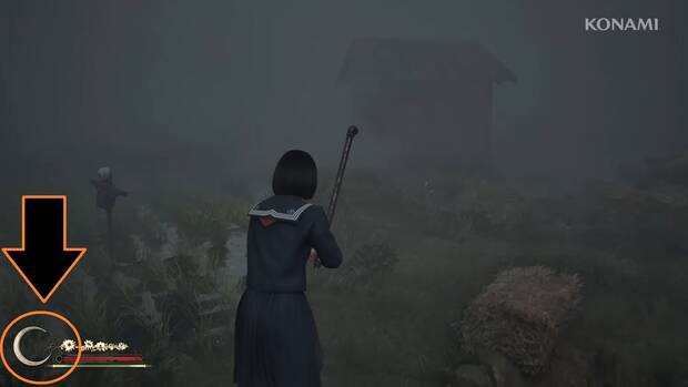 Silent Hill f - Cómo reparar armas: medidor de durabilidad de un arma