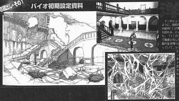 Las ruinas de la Mansi�n Spencer iban a formar parte de 'RE2', aunque al final la acci�n se centr� en Raccoon City.
