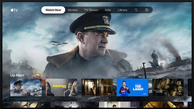 Apple TV+ en un televisor