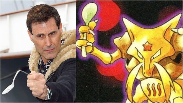 Kadabra vuelve a las cartas Pokmon gracias al  ilusionista Uri Geller