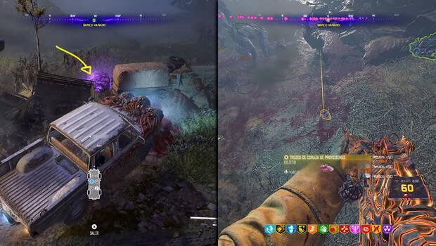 CoD Black Ops 7 Zombis Cenizas de los condenados - Cmo conseguir trozos de coraza de provisiones