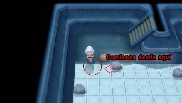 Pokémon Diamante Brillante y Pokémon Perla Reluciente - Cómo superar el puzzle de hielo en la tercera planta del Templo Puntaneva