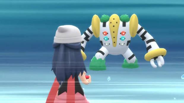Pokémon Diamante Brillante y Pokémon Perla Reluciente - Combate contra Regigigas