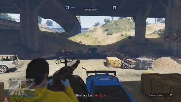 GTA Online - Financiación Inicial - Defensa en el almacén