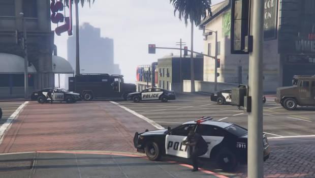 GTA Online - Golpe en el Pacific Standard - Huida del banco