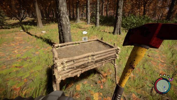 Sons of the Forest - Construir un macetero para cultivar