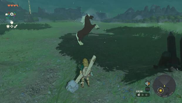 Zelda: Tears of the Kingdom - Convocar a Epona mediante figuras Amiibo