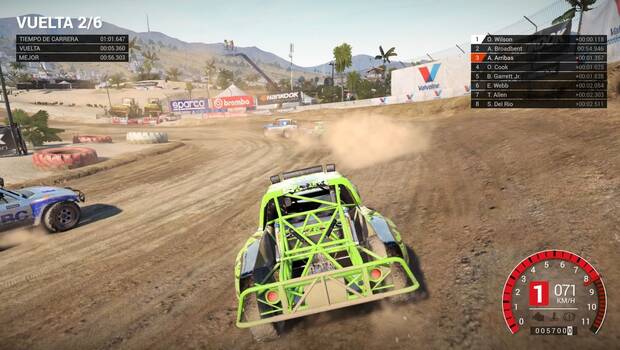 Landrush es una prueba frenética y divertida, aunque exigente en modo Simulación.