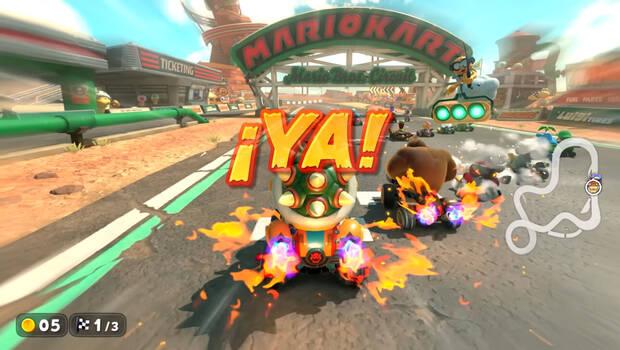 Mario Kart World - Cómo empezar las carreras con el truco del turbo
